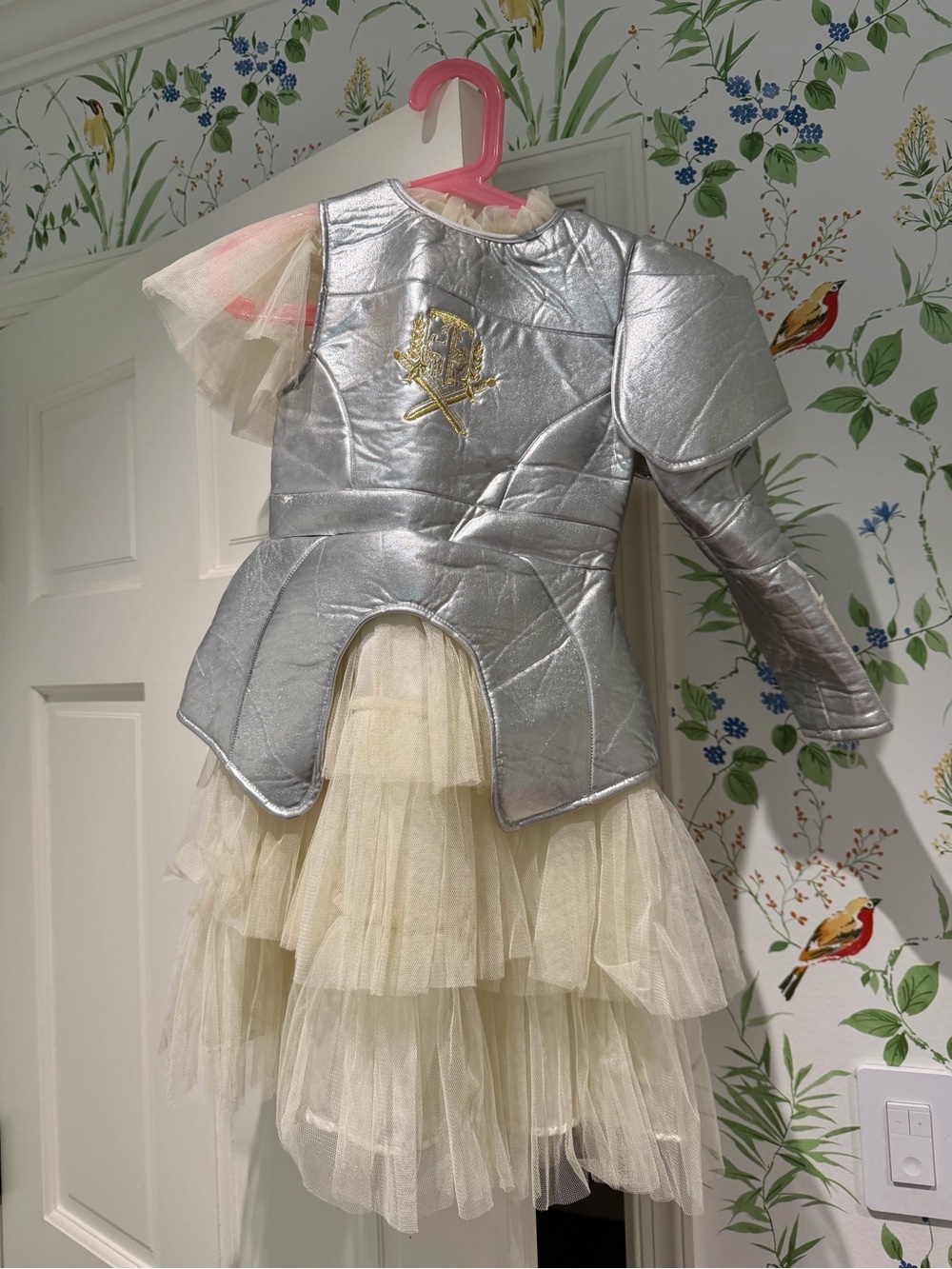 Kids Princess Knight Costume with tulle Skirt - Medieval